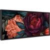 imageKate and Laurel Sylvie Dark Academia Floral in Rich Jewel Tones Framed Canvas Wall Art by The Creative Bunch Studio 315x415 Bright Gold Modern Colorful Flower Art for WallBlack