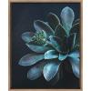 imageKate and Laurel Sylvie Little One Framed Canvas Wall Art by F2Images 18x24 Gold Botanical Art for Wall