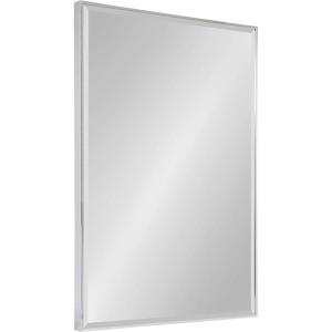 imageKate and Laurel Rhodes Large Framed Decorative Rectangle Wall Mirror 23quot x 29quot Dark Silver Sleek Decorative Wall Mirror with Modern FrameSilver