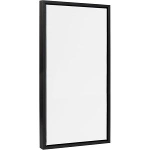 imageKate and Laurel Sylvie Blank Framed Canvas Wall Art 14x265 Gray Modern Empty Canvas for PaintYourOwn Art Ready to Paint Premium Canvas Already FramedBlack