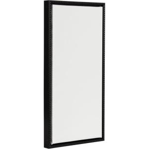 imageKate and Laurel Sylvie Blank Framed Canvas Wall Art 14x265 Gray Modern Empty Canvas for PaintYourOwn Art Ready to Paint Premium Canvas Already FramedBeaded Black
