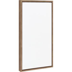 imageKate and Laurel Sylvie Blank Framed Canvas Wall Art 14x265 Gray Modern Empty Canvas for PaintYourOwn Art Ready to Paint Premium Canvas Already FramedGold
