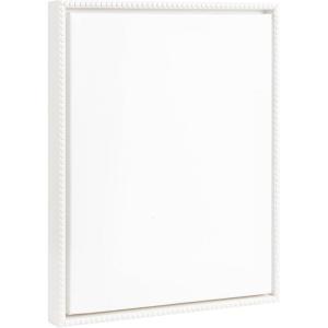 imageKate and Laurel Sylvie Blank Framed Canvas Wall Art 16x20 Bright Gold Modern Empty Canvas for PaintYourOwn Art Ready to Paint Premium Canvas Already FramedBeaded White