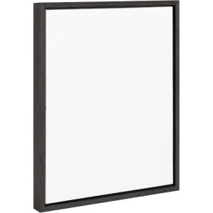 imageKate and Laurel Sylvie Blank Framed Canvas Wall Art 16x20 Bright Gold Modern Empty Canvas for PaintYourOwn Art Ready to Paint Premium Canvas Already FramedDark Gray