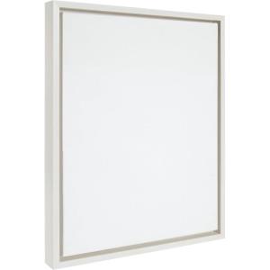 imageKate and Laurel Sylvie Blank Framed Canvas Wall Art 16x20 Bright Gold Modern Empty Canvas for PaintYourOwn Art Ready to Paint Premium Canvas Already FramedWhite