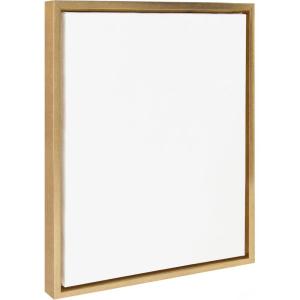 imageKate and Laurel Sylvie Blank Framed Canvas Wall Art 16x20 Bright Gold Modern Empty Canvas for PaintYourOwn Art Ready to Paint Premium Canvas Already FramedBright Gold