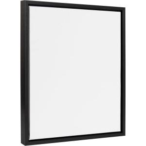 imageKate and Laurel Sylvie Blank Framed Canvas Wall Art 16x20 Bright Gold Modern Empty Canvas for PaintYourOwn Art Ready to Paint Premium Canvas Already FramedBlack