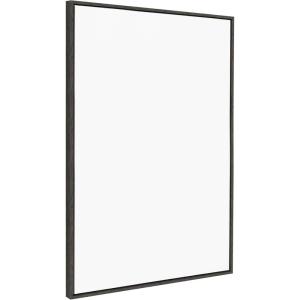 imageKate and Laurel Sylvie Blank Framed Canvas Wall Art 315x415 Black Modern Empty Canvas for PaintYourOwn Art Ready to Paint Premium Canvas Already FramedDark Gray