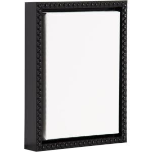 imageKate and Laurel Sylvie Blank Framed Canvas Wall Art 8x10 Bright Gold Vintage Modern Empty Canvas for PaintYourOwn Art Ready to Paint Premium Canvas Already FramedBeaded Black