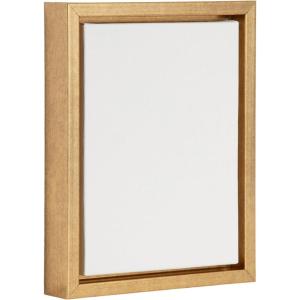 imageKate and Laurel Sylvie Blank Framed Canvas Wall Art 8x10 Bright Gold Vintage Modern Empty Canvas for PaintYourOwn Art Ready to Paint Premium Canvas Already FramedBright Gold