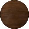 imageKate and Laurel Wegner Traditional Wooden Round Drink Table 12 x 12 x 30 Light Natural Wood Elegant and Durable Mango Wood Pedestal Table for Use as Indoor Plant Stand or Useful Living Room DecorBrown