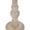 imageKate and Laurel Wegner Traditional Wooden Round Drink Table 12 x 12 x 30 Light Natural Wood Elegant and Durable Mango Wood Pedestal Table for Use as Indoor Plant Stand or Useful Living Room DecorWhite