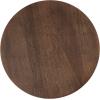 imageKate and Laurel Wegner Traditional Wooden Round Drink Table 12 x 12 x 30 Light Natural Wood Elegant and Durable Mango Wood Pedestal Table for Use as Indoor Plant Stand or Useful Living Room DecorBrown