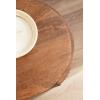 imageKate and Laurel Cakora Modern Capsule Ribbed Mango Wood Side Table 22 x 13 x 22 Walnut Brown MidCentury Decorative TwoTier End Table for Use as a Bedroom Nightstand or Living Room Plant StandWalnut Brown