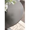 imageKate and Laurel Cannings Modern Metal Round Side Table 14 x 14 x 24 Gunmetal Transitional Sculptural Indoor Plant Stand with Pedestal Base for Living Room End Table or Bedroom NightstandPewter