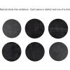 imageKate and Laurel Cerullo Modern Round Glass Side Table with Marble Base 16 x 16 x 24 Antique Brass and Black Marble Glam Circle End Table for Use as Indoor Plant Stand or Bedroom NightstandBlackGold