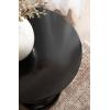 imageKate and Laurel Fondi Modern Metal Round Side Table 12 x 12 x 21 Green Dorm Living Room Stacked Bubble End Table for Use as Bedroom Nightstand or Outdoor Patio Decor OptionBlack