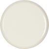 imageKate and Laurel Jace Modern Metal Round Side Table 12 x 12 x 18 Beige Transitional Dorm Living Room Scalloped End Table for Use as Bedroom Nightstand or Outdoor Patio Decor OptionWhite