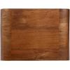 imageKate and Laurel Reddy Modern Arched Wood Side Table 16 x 12 x 24 Walnut Brown Transitional TwoTier End Table for Use as a Bedroom Nightstand or Small Record Player StandWalnut Brown