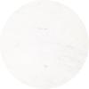 imageKate and Laurel Squires Modern Marble Round Side Table 16 x 16 x 24 White Marble and Dark Brown Marble Top Circle End Table for Use as a Bedroom Nightstand or Living Room Plant Stand Option