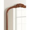 imageKate and Laurel Arendahl Traditional Wood Arch Wall MirrorWalnut Brown