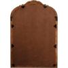 imageKate and Laurel Arendahl Traditional Wood Arch Wall MirrorWalnut Brown