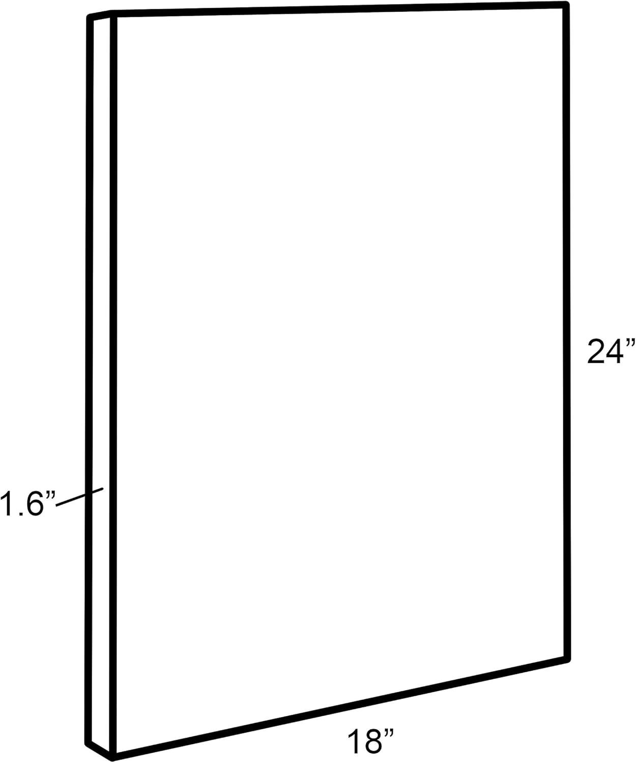 imageKate and Laurel Sylvie Alpaca Portrait and Hairy Alpaca Framed Canvas Wall Art by Simon Te of Tai Prints 18x24 Gray Adorable Animal Art Decor