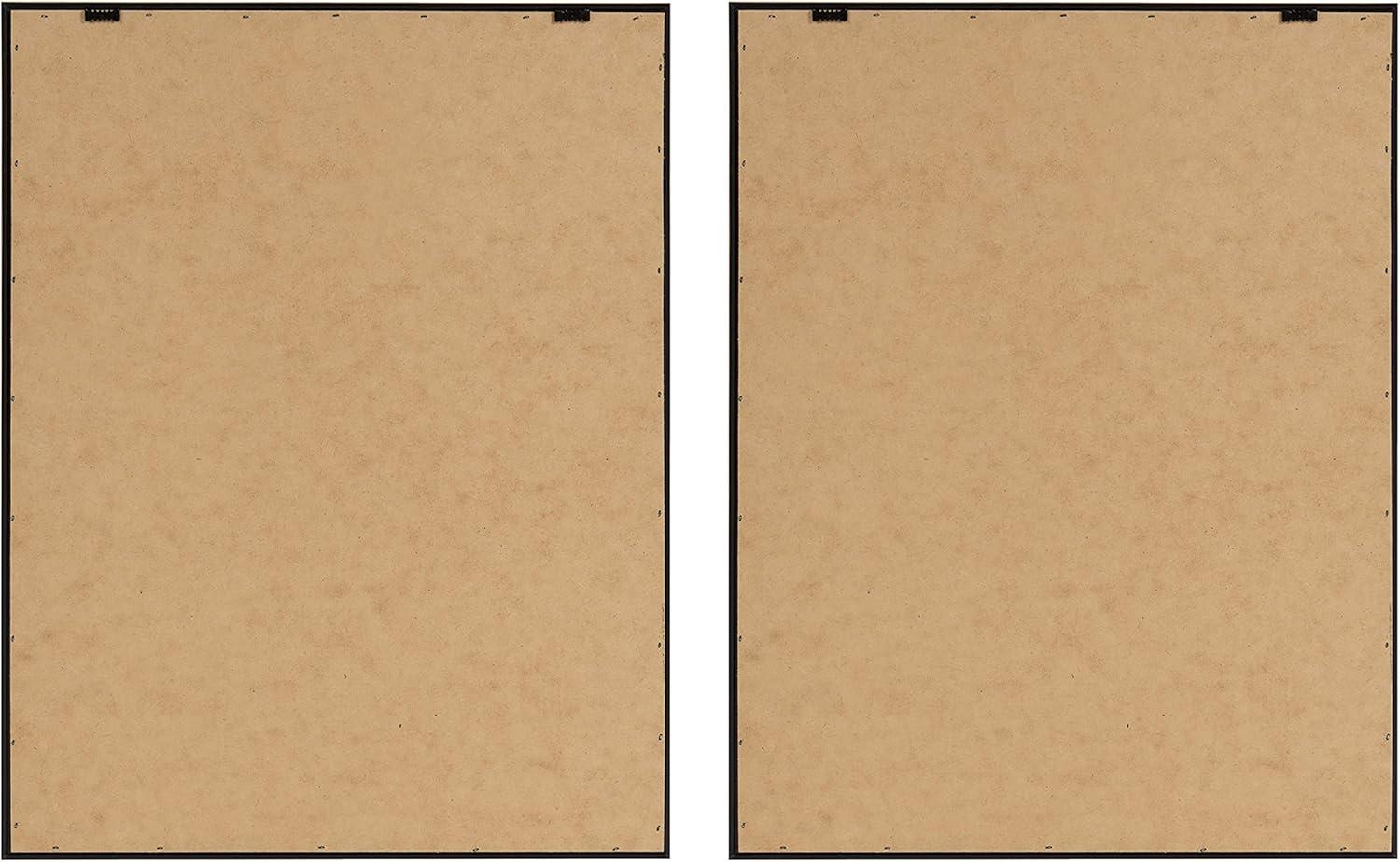 imageKate and Laurel Sylvie Alpaca Portrait and Hairy Alpaca Framed Canvas Wall Art by Simon Te of Tai Prints 18x24 Gray Adorable Animal Art Decor