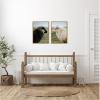 imageKate and Laurel Sheeply in Love Set of 2 18x24 Framed Canvas Wall Art Set by Michael Schauer Sylvie Natural Farmhouse Animals Landscapes Nature Art for Wall Decor Living Room Bedroom