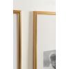 imageKate and Laurel Adlynn Rectangular Panel Picture Frame Set of 2 14 x 30 matted to 8 x 10 Vintage Gold Modern TwoPiece Photo Frame Set for Gallery Wall Decor in Living Room Wall Display