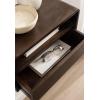 imageKate and Laurel Kato Modern Mango Wood Floating Side Table with Drawer 18 x 10 x 9 Dark Brown Contemporary Wooden Floating Nightstand for Bedroom Bedside Table or Living Room Wall StorageDark Brown
