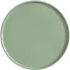 imageKate and Laurel Sanzo Modern Round Metal Pedestal Drink Table 9 x 9 x 23 Soft Green Decorative Martini Table with Trumpet Base for Use as Indoor Plant Stand or Living Room Mini TableGreen