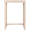 imageKate and Laurel Karni Modern Mango Wood Living Room Nesting Tables Set of 2 Whitewash Decorative Coastal Solid Wood End Tables for Use as Bedroom Nightstands or Entryway Decor Accents