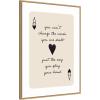 imageKate and Laurel Framed Canvas Wall Art Print Ace of Heart Cards Positive Quote expansion by The Creative Bunch Studio 18 x 24 Sylvie Beaded Black Frame Modern Contemporary Typography Art for WallSylvie Natural