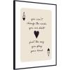 imageKate and Laurel Framed Canvas Wall Art Print Ace of Heart Cards Positive Quote expansion by The Creative Bunch Studio 18 x 24 Sylvie Beaded Black Frame Modern Contemporary Typography Art for WallSylvie Beaded Black