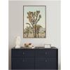 imageKate and Laurel Framed Canvas Wall Art Print Joshua Tree With Crow by Alicia Bock 23 x 33 Sylvie Walnut Frame Rustic Farmhouse Landscape Art for Wall Decor