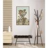 imageKate and Laurel Framed Canvas Wall Art Print Joshua Tree With Crow by Alicia Bock 23 x 33 Sylvie Walnut Frame Rustic Farmhouse Landscape Art for Wall Decor