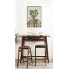 imageKate and Laurel Framed Canvas Wall Art Print Joshua Tree With Crow by Alicia Bock 23 x 33 Sylvie Walnut Frame Rustic Farmhouse Landscape Art for Wall Decor