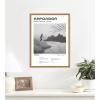 imageKate and Laurel Framed Canvas Wall Art Print Ro ide Janeiro 28x38in by Honey Island Studio 18 x 24 Sylvie Natural Frame Coastal Beach Art for Wall Decor
