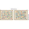 imageKate and Laurel Meditation No 3 2 Piece Framed Canvas Wall Art Set by Kelly Knaga Sylvie Natural Modern Contemporary Abstract Art for Wall Decor