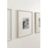 image:imageKate and Laurel Adlynn Coastal Rectangle Beaded Picture Frame Set of 3 16 x 20 matted to 8 x 10 White Modern ThreePiece Photo Frame Set for Gallery Wall Decor in Living Room Wall Display