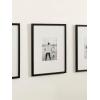 image:imageKate and Laurel Adlynn Rectangle Beaded Picture Frame Set of 3 16 x 20 matted to 8 x 10 Black Modern ThreePiece Frame Set for Gallery Wall Frame Set in Living Room Wall Decor