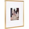 image:imageKate and Laurel Adlynn Rectangle Beaded Picture Frame Set of 3 16 x 20 matted to 8 x 10 Gold Vintage ThreePiece Frame Set for Gallery Wall Frame Set in Living Room Wall Decor