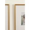 image:imageKate and Laurel Adlynn Rectangle Beaded Picture Frame Set of 3 16 x 20 matted to 8 x 10 Gold Vintage ThreePiece Frame Set for Gallery Wall Frame Set in Living Room Wall Decor