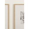 image:imageKate and Laurel Gallery Rectangle Picture Frame Set of 3 16 x 20 matted to 8 x 10 Natural Modern ThreePiece Photo Frame Set for Gallery Wall Decor in Living Room Wall Display