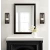 image:imageKate and Laurel Rooks Modern Ribbed Metal Wall Sconce 5 x 6 x 12 Gunmetal Rectangular Wall Candle Holder with Removable Glass Cylinder for Flameless Candle Display in Bedroom or Bathroom