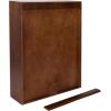 image:imageKate and Laurel McCutcheon Modern TwoDoor Floating Bathroom Cabinet 22 x 7 x 28 Walnut Brown Decorative Mango Wood Over The Toilet Storage Cabinet for Living Room or Entryway Decor