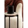image:imageKate and Laurel Aguilar Modern Round Drink Table 9 x 9 x 23 Brown Marble and Bronze Genuine Toronto Marble Accent Table for Use as Indoor Plant Stand or Pedestal Martini Table