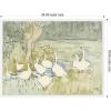 image:imageKate and Laurel Framed Canvas Wall Art Print Ducks 1917 Theo van Hoytema by Nostalgia Prints 24 x 18 Sylvie White Frame Modern Contemporary Animal Art for Wall Decor