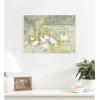 image:imageKate and Laurel Framed Canvas Wall Art Print Ducks 1917 Theo van Hoytema by Nostalgia Prints 24 x 18 Sylvie White Frame Modern Contemporary Animal Art for Wall Decor